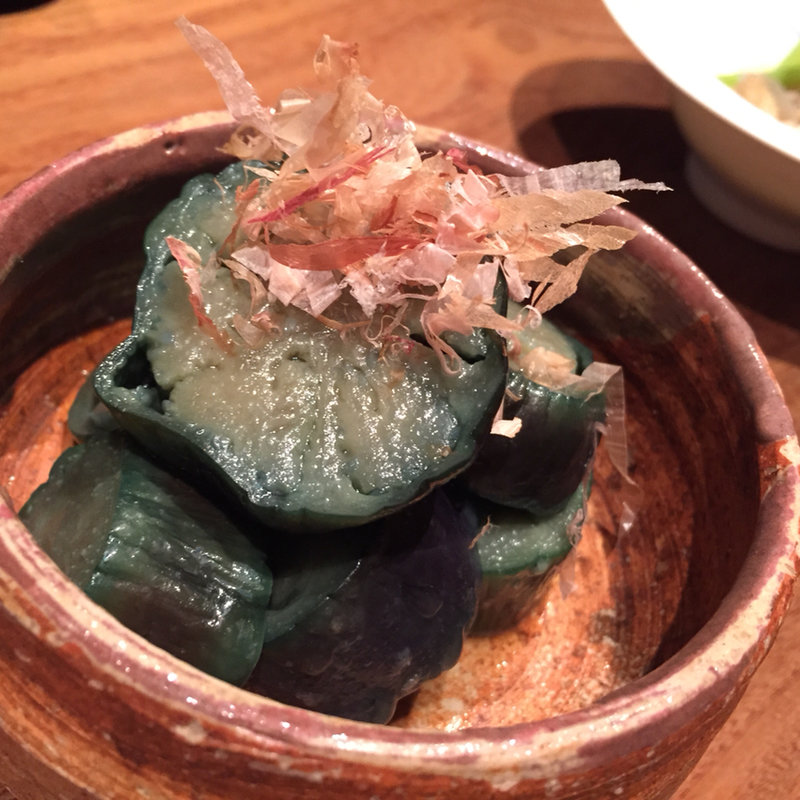 ナスの冷し煮浸し(七代目 寅)