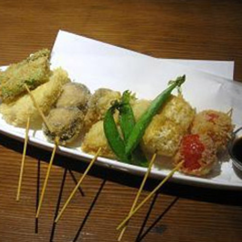 串揚げ盛り合わせ(はっぴぃあわー )