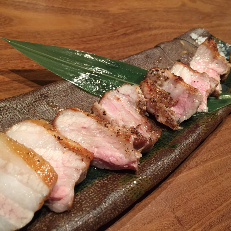 豚の塩炙り焼き(七代目 寅)