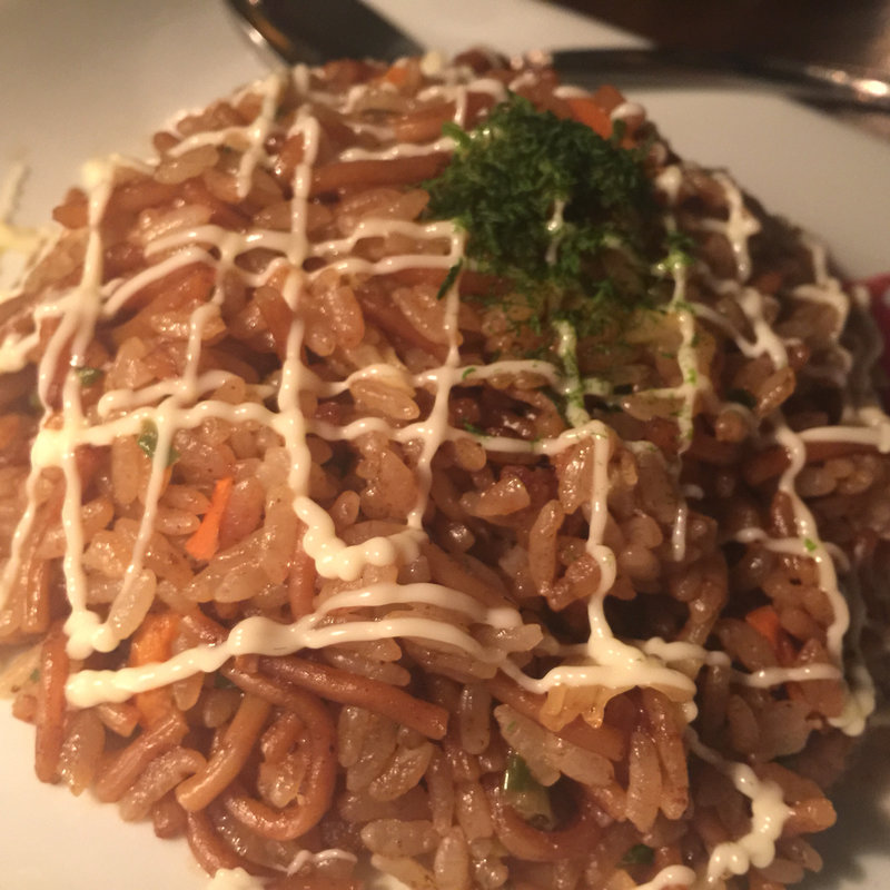 名物そばめし(アメリカン)