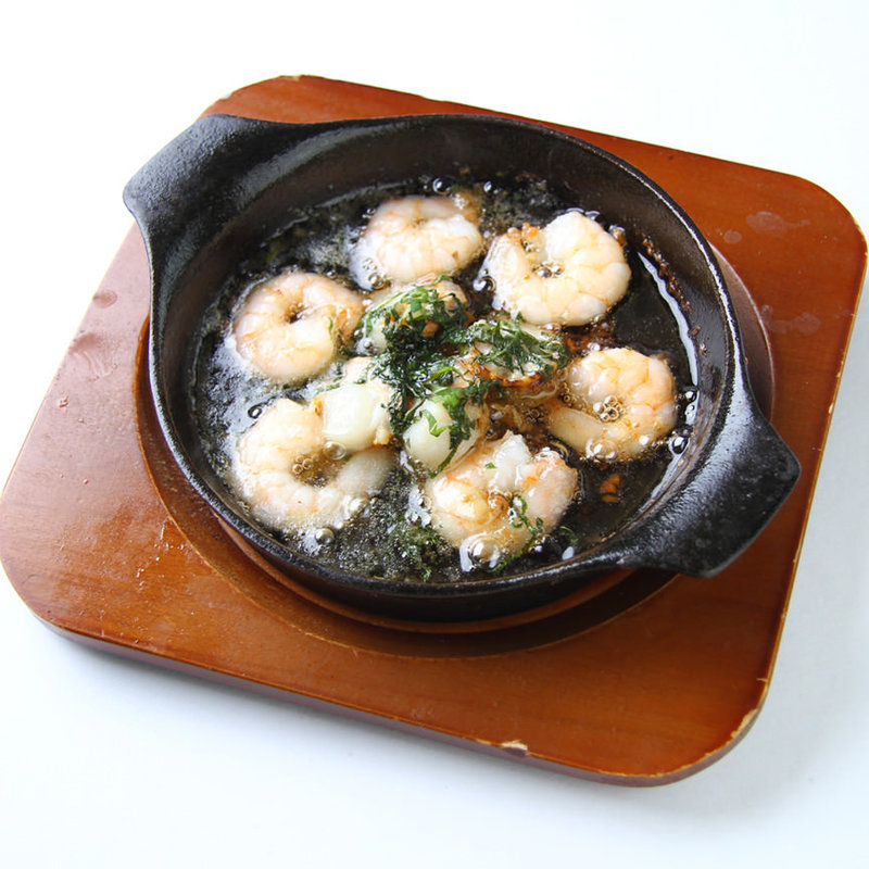 海老とホタテの大葉アヒージョ(エルゴラッソ 柏店 （ELGOLAZO）)