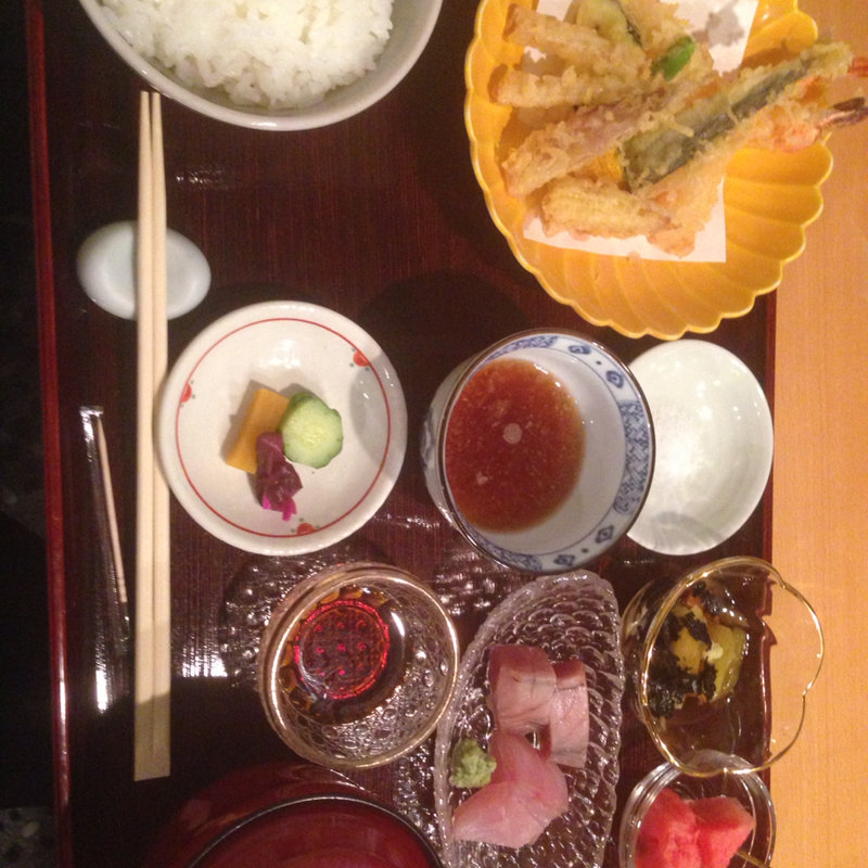 天ぷら定食(高橋)