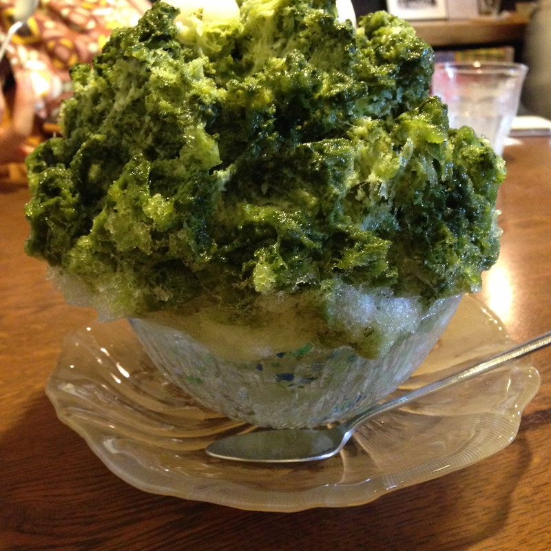 宇治ミルク白玉2個乗せ(あかちゃ家)