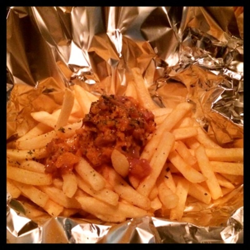 塩辛ポテト(桜ヶ丘 椿堂)