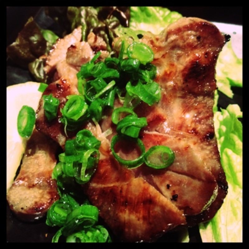 牛タン(焼き鳥居酒屋 北新地 鳥屋 渋谷道玄坂店)