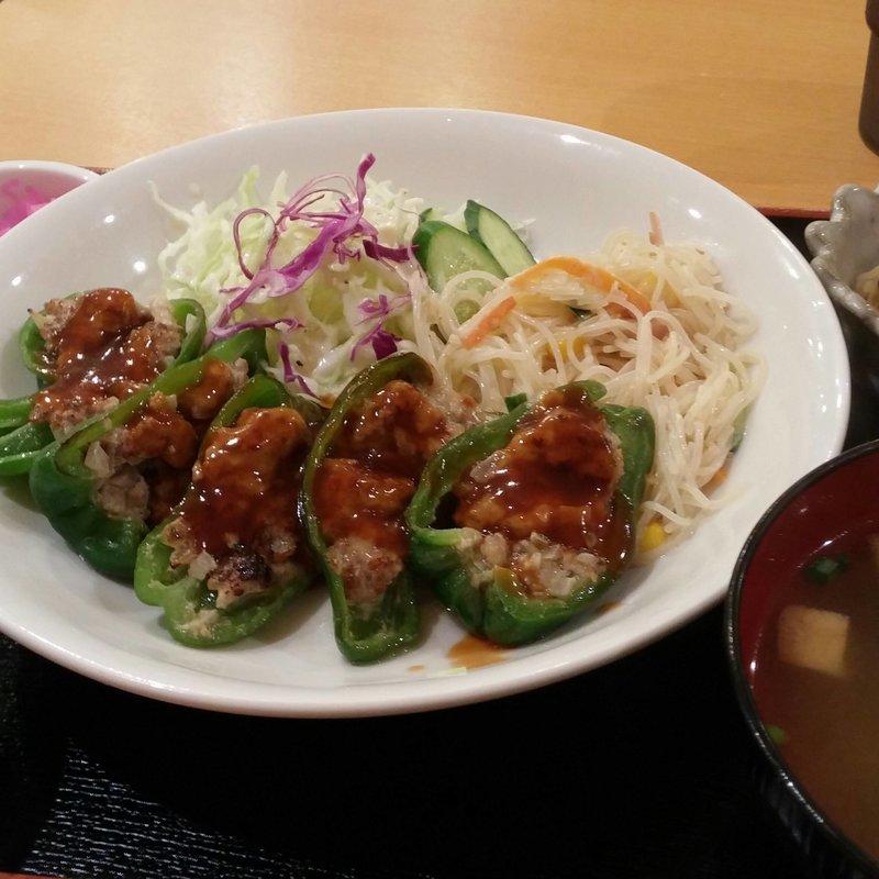 ピーマン肉詰(キッチン美里)