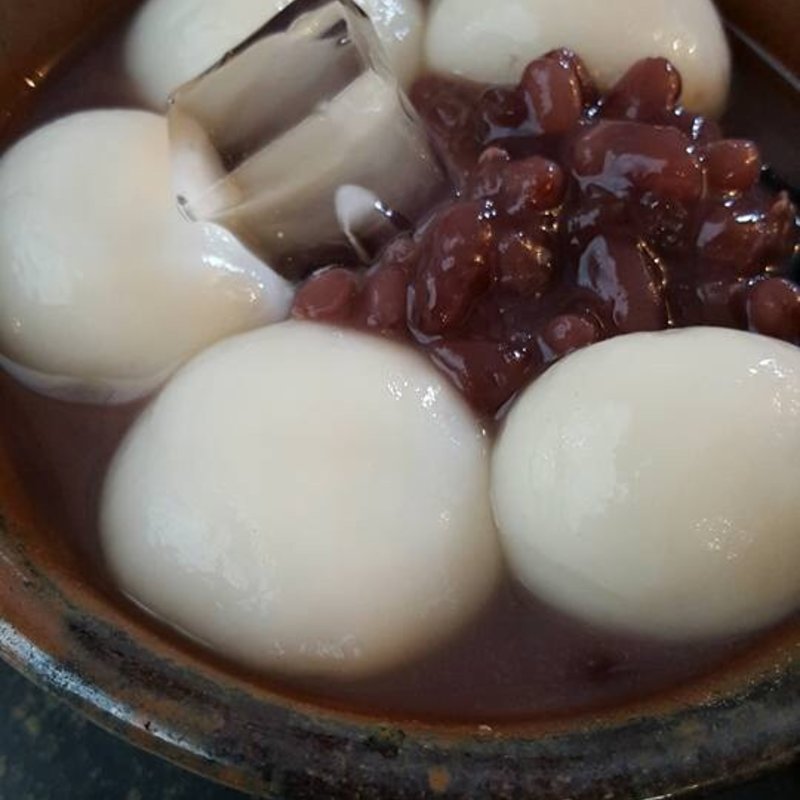 冷やしぜんざい(茶房 雲母)