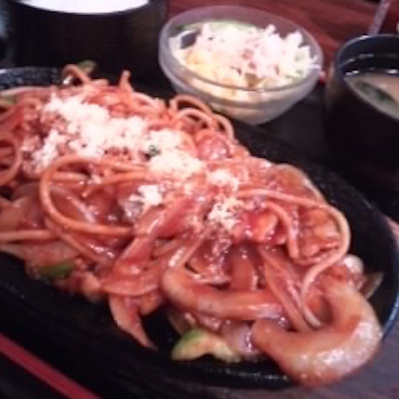 スパゲティ定食(WEST)