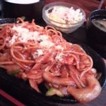 スパゲティ定食(WEST)