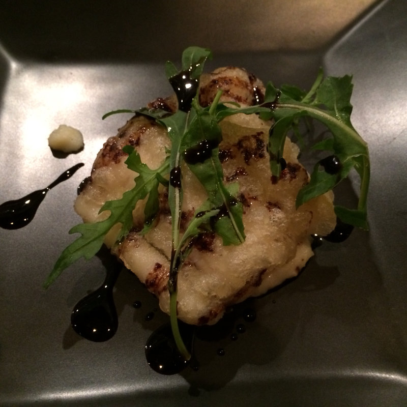 アナゴのフリット(恵比寿 DAL-MATTO)