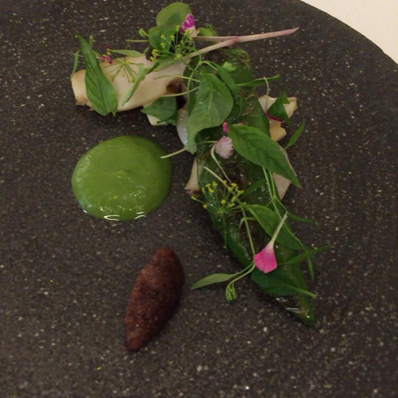 帆立と鮑(レーヌ デ プレ （Reine des pres）)