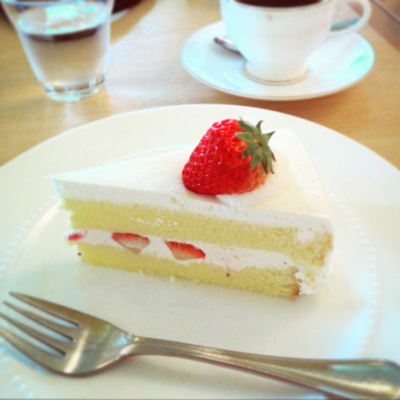 ショートケーキ(カフェ・ラ・ミル新宿ミロード店)