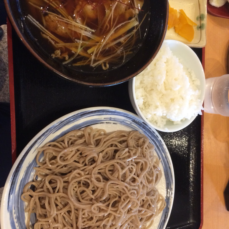 肉つけ汁そば(瀬谷そば)
