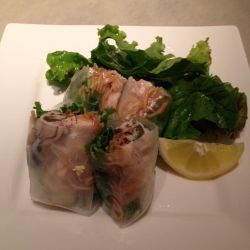 牡蠣の生春巻き( フィッシュ＆オイスターバー 西武渋谷店)