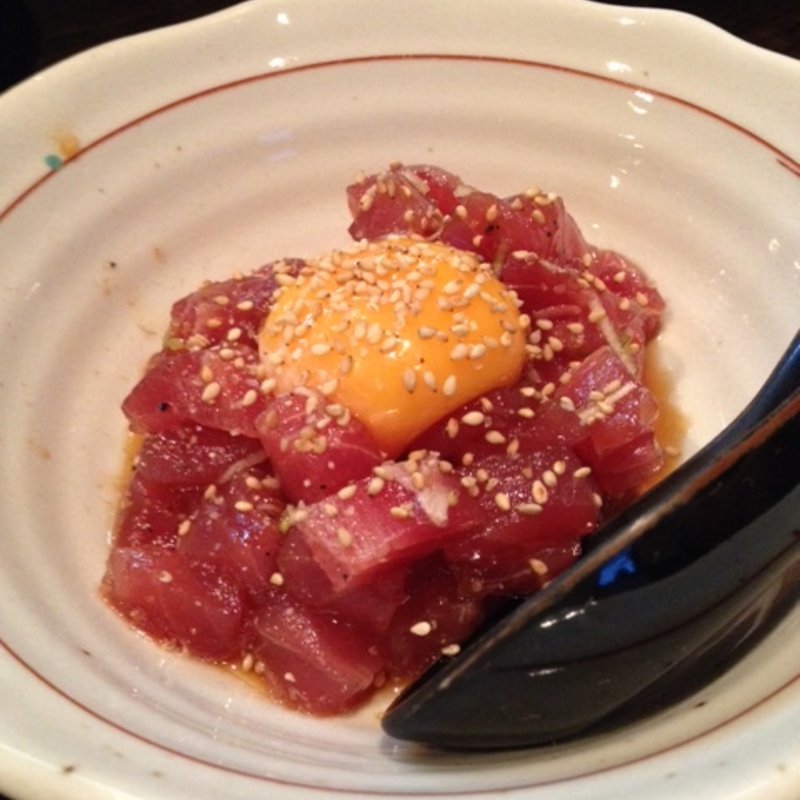 まぐろユッケ(匠味家)