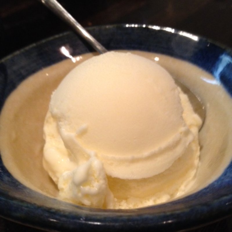 しめのアイスクリーム(匠味家)