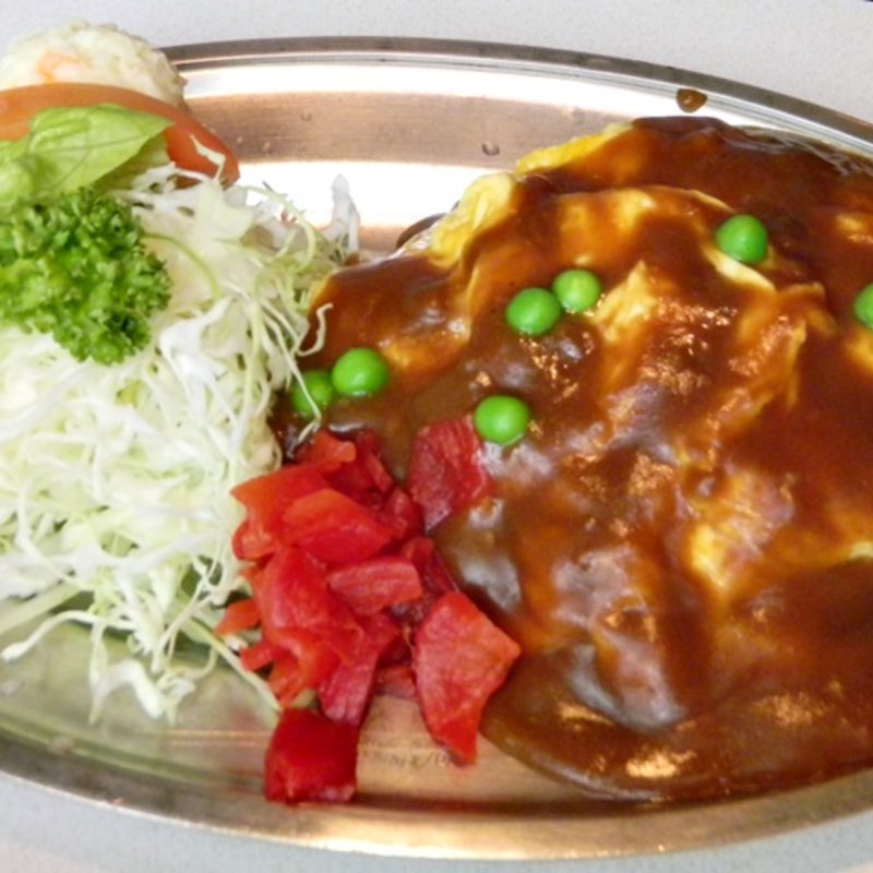 オムハヤシライス(センターグリル)