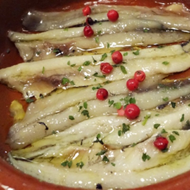 ヒコイワシの酢漬け(ボケロナ)