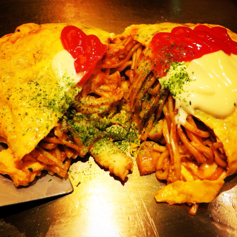 オムそば(お好み焼ゆかり 天王寺ミオプラザ館店)