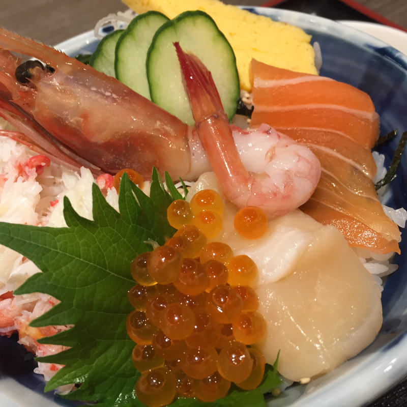 北海丼(三井アウトレット 仙台港 フードコート)