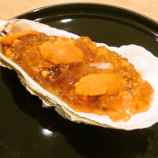 牡蠣ジュレ(ビストラン エレネスク RNSQ 麻布十番)