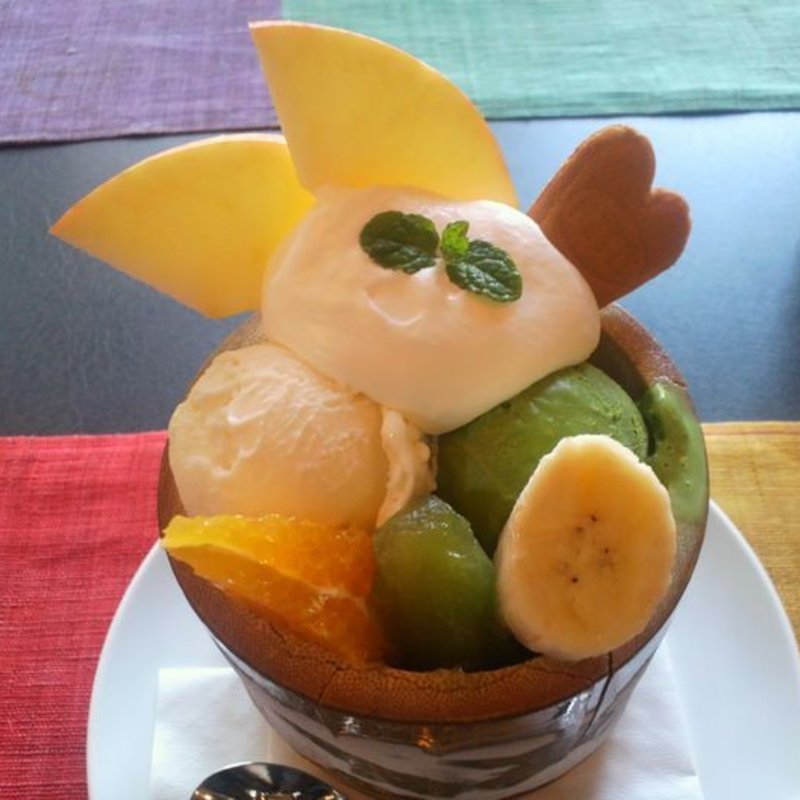 抹茶パフェ(中村藤吉本店)