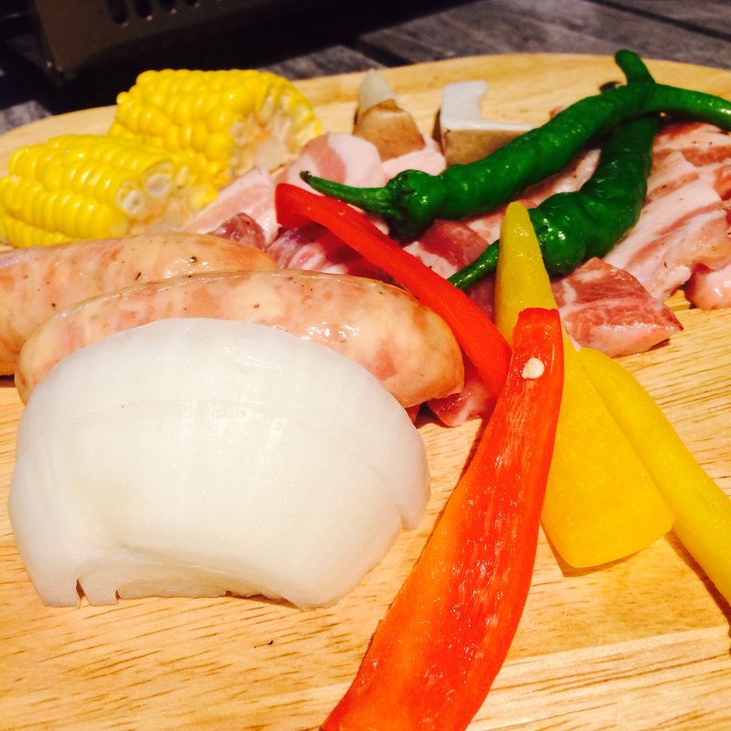 BBQプレート(Beer & BBQ & Bar terrace @888)