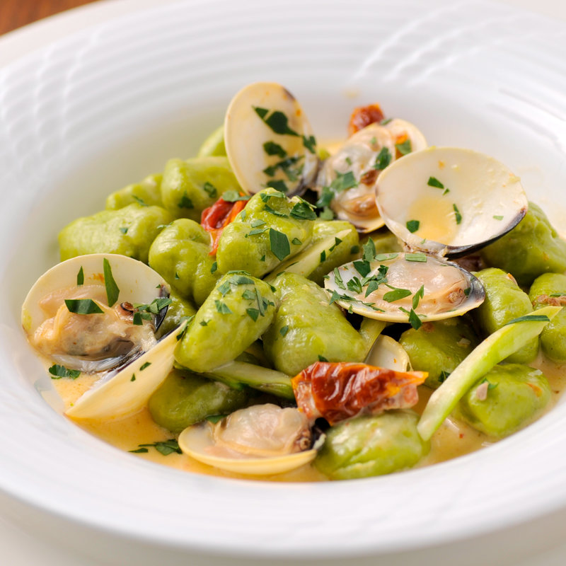 蚕豆のニョッキ(ENZO)