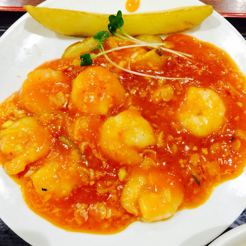 エビのチリソース(達磨)