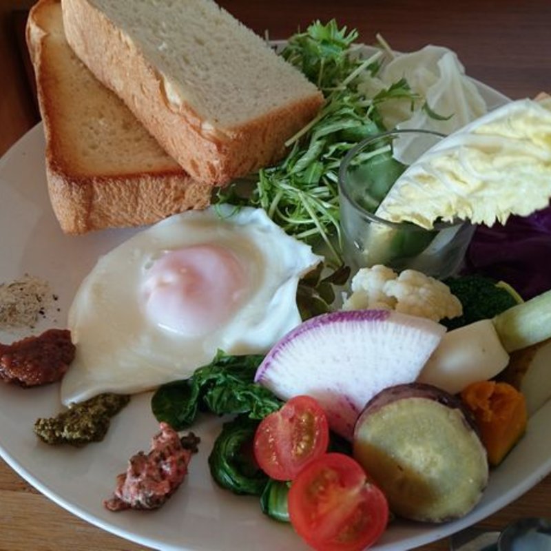 茶蔵坊トーストセット(創作茶屋 茶蔵坊)