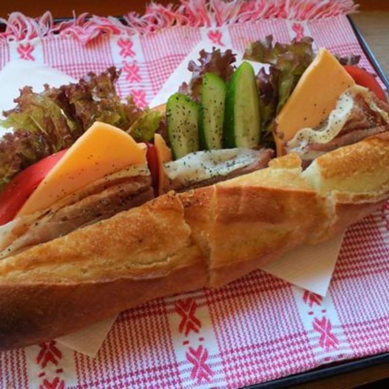 パニーニとドリンクのセット(みやま)