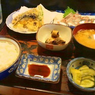 いわし定食(いわし 地魚料理 香海)