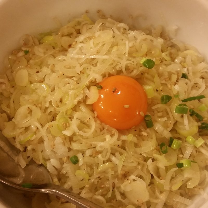 ネギ玉ライス(蔵 庵 （くら「あん」 クラアン）)