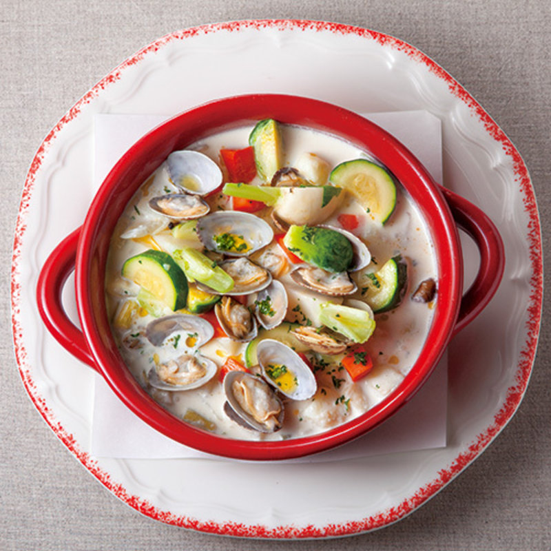 アサリたっぷり冬野菜のボストンクラムチャウダー(ANCORA お茶の水店 （アンコーラ）)