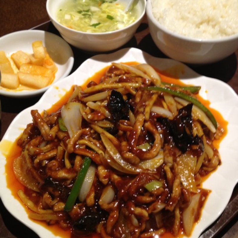 豚肉の四川風炒め(東京中華街 池袋北口店 （トウキョウチュウカガイ）)