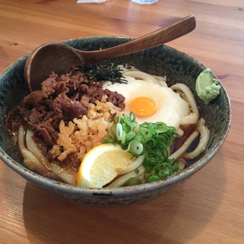 肉とろぶっかけ(冷)(手打ちうどん さるや )