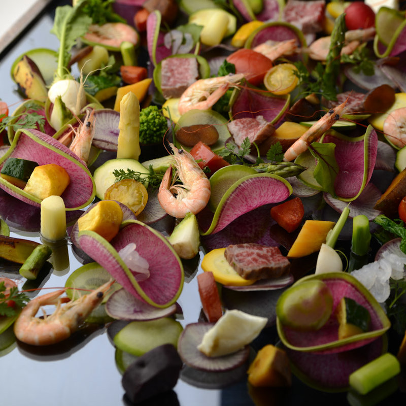 スペシャリテ　ミラー盛り(ヱス食堂 )