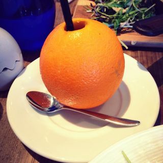 フレッシュオレンジジュース(エッグセレント)