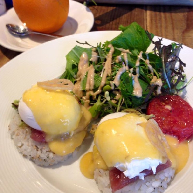 お米のエッグベネディクト(エッグセレント)