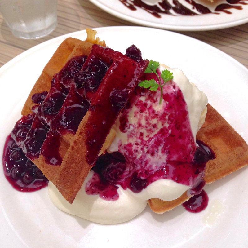 ブルーベリーワッフル(SWEET BOX)