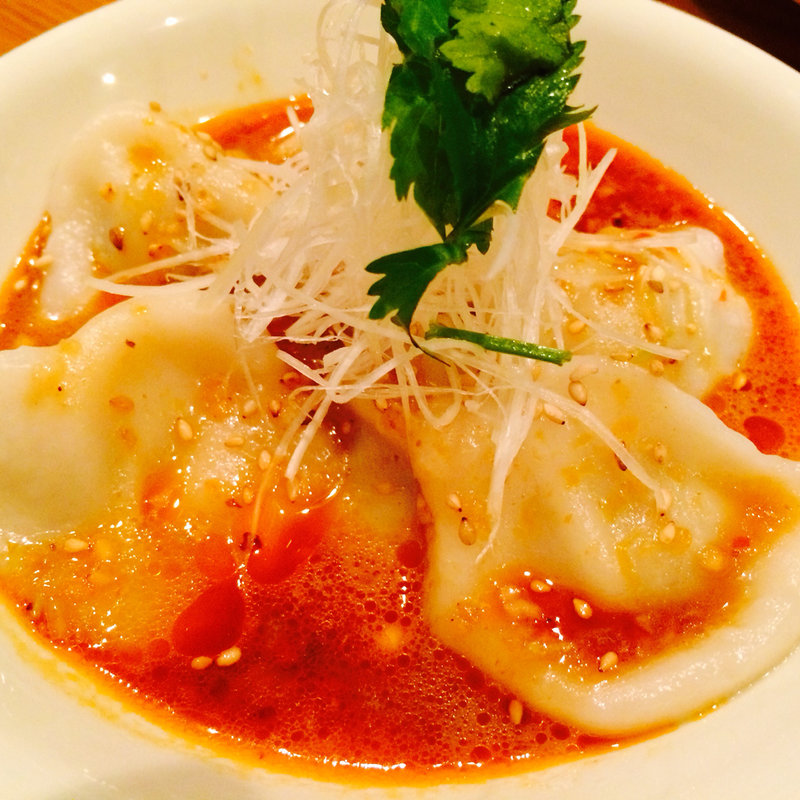 もちもち水餃子ごまダレ(えの吉 )