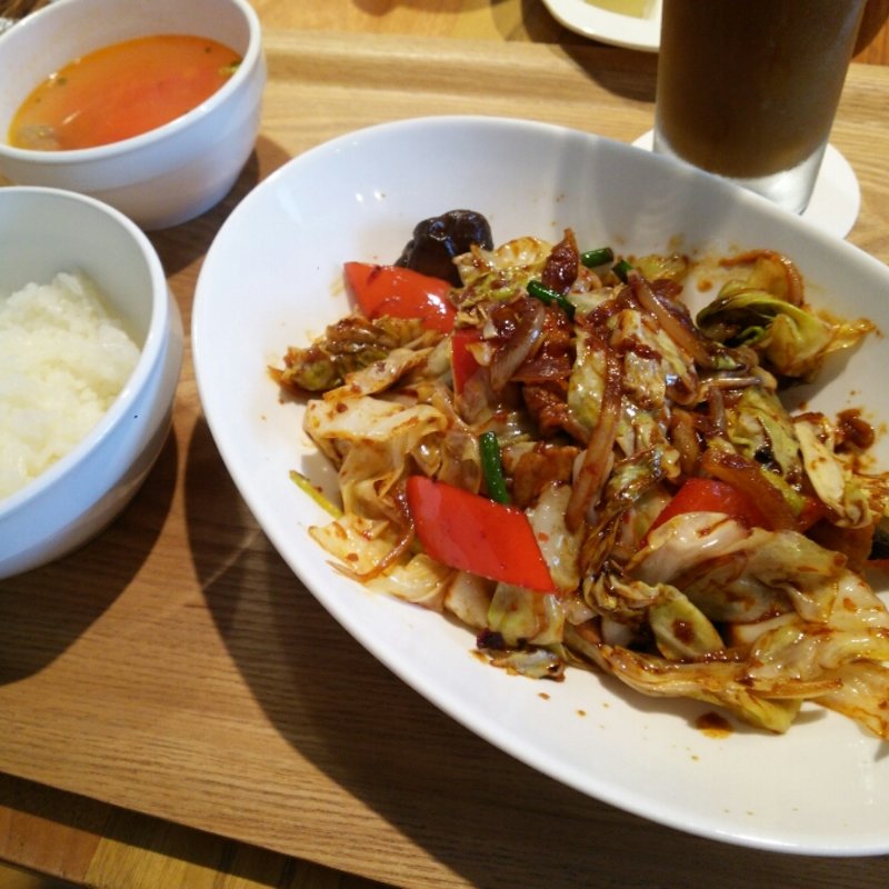 日替わりランチ ホイコーロー(さくらカフェひたち )