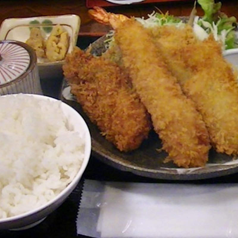 ミックスフライ定食(さいとう )