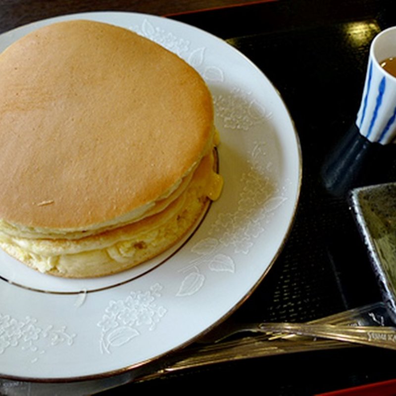 ホットケーキセット(甘味処 華樓 )