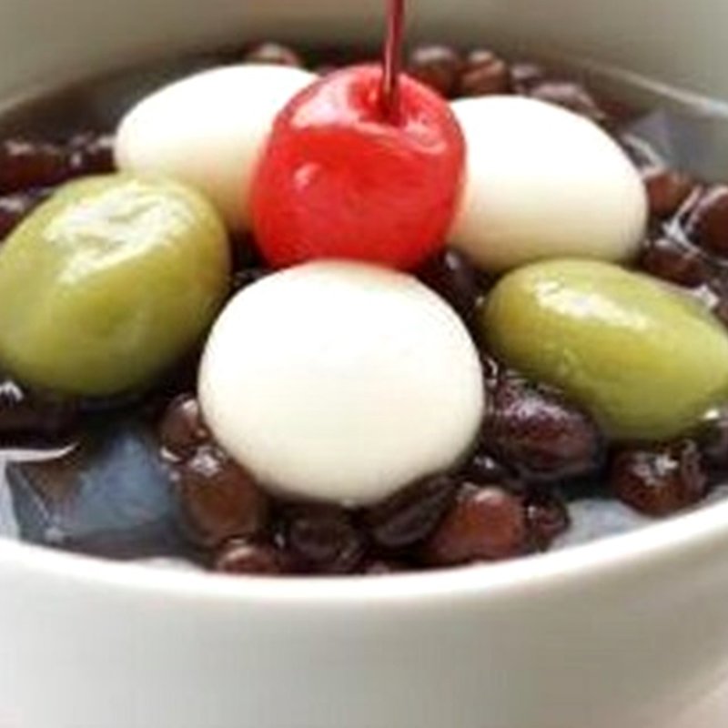 宇治みつ豆(榮太樓總本鋪 喫茶室 雪月花 日本橋本店 （えいたろうそうほんぽ）)