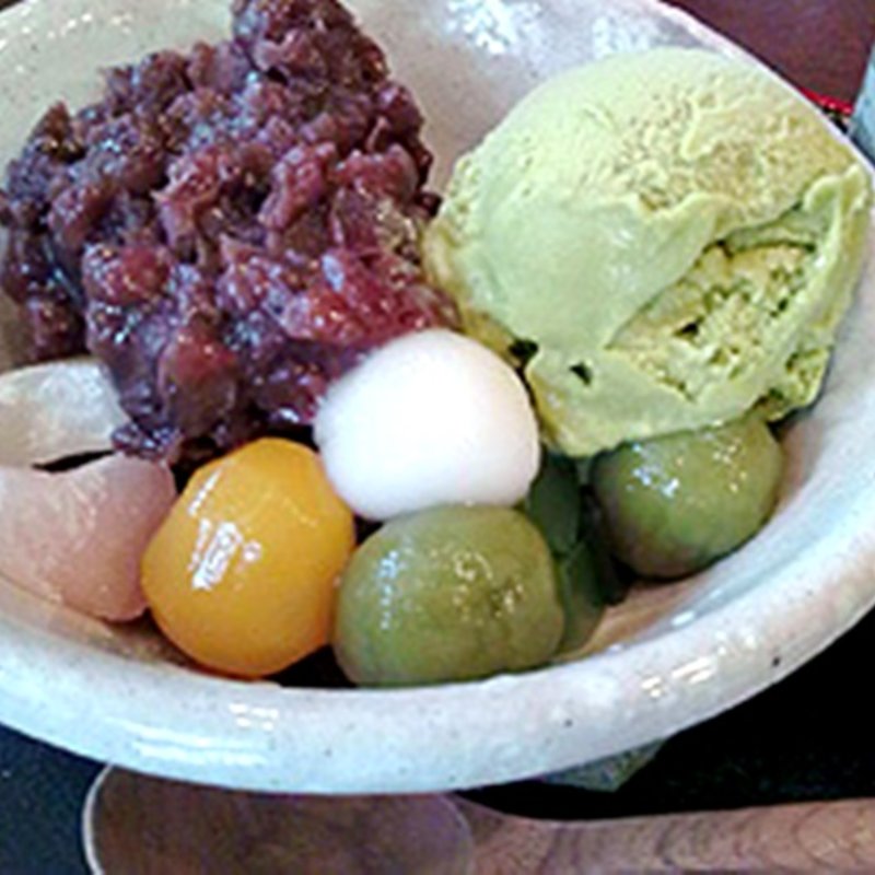 抹茶づくし(甘味処石や )