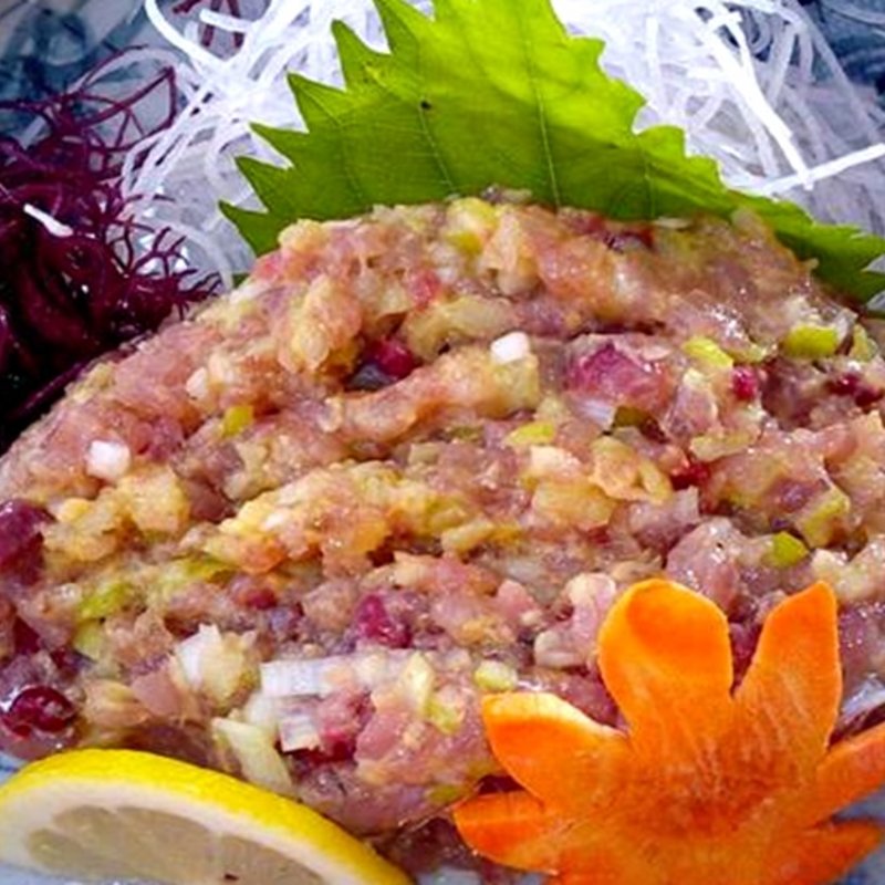 ぜいたくなめろう(漁師料理 かなや )