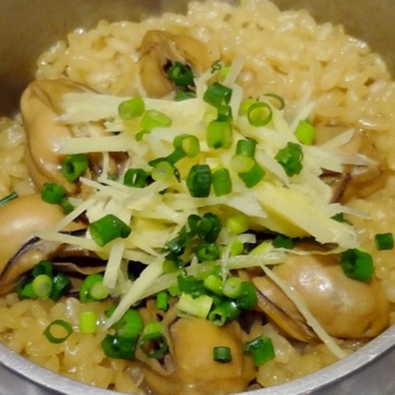 牡蠣釜めし定食(魚釜 日本橋横山町店)