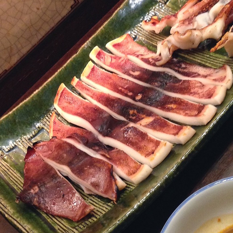 いかの一夜干し肝醤油添え(酔心 京都駅前店 （すいしん）)