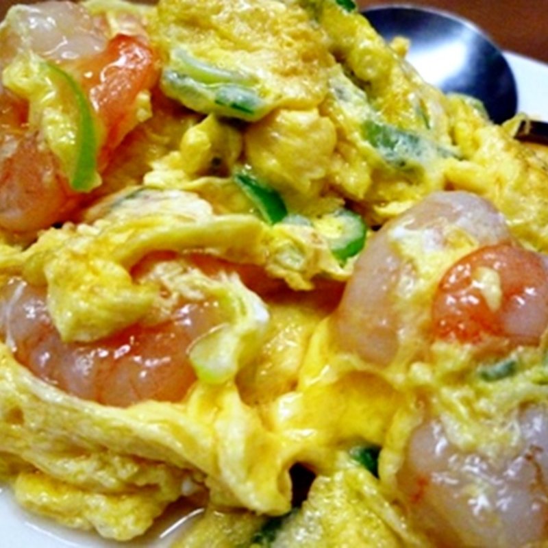 海老と卵炒め(慶華飯店 （ケイカハンテン）)